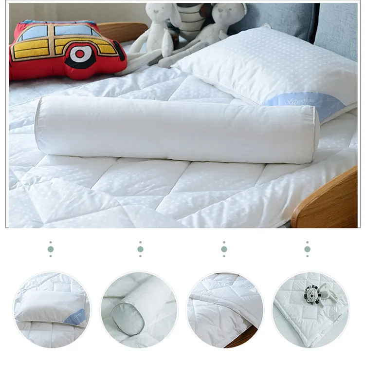 Hypoallergenic Fill Bolster Shape Kids Pillow For Hug & Sleep Buy