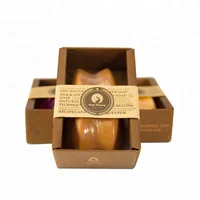 

Natural Hand & Face & Body African Black Coffee Soap 100% With Luxury Box