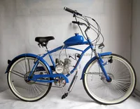 

Wholesale 26 inch 50cc beach style gas engine motor cycles/ gas powered bicycles for sale