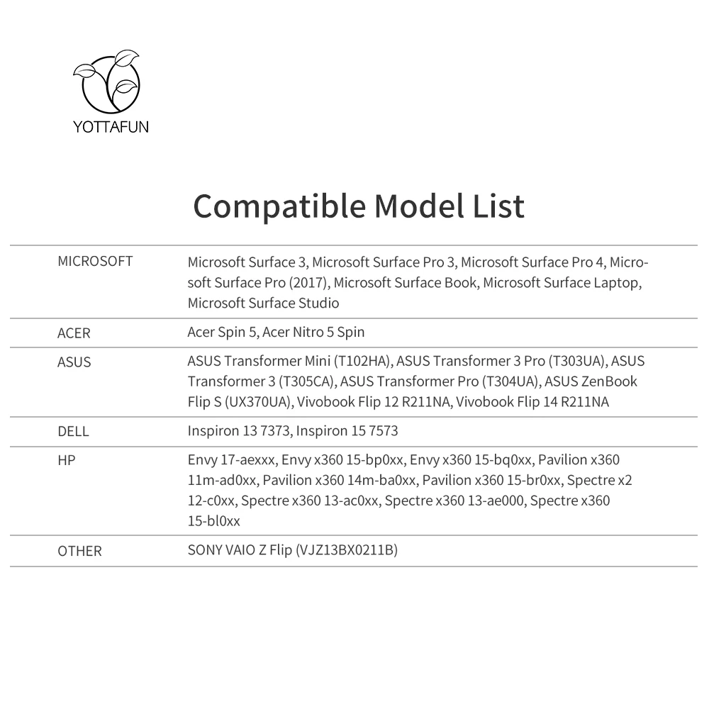 Chinese factory ODM Custom active stylus pen 1024 levels of pressure sensitivity with tilt tablet stylus pen for surface pro