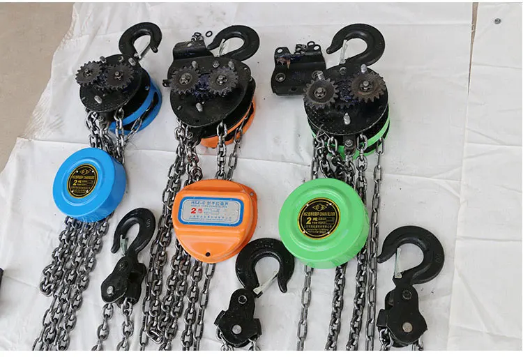 1/2/3/6 ton new type manual hand chain hoist series