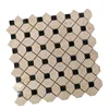 Wholesale Cheap hexagon swim pool 3d Diamond Marble mosaic tile