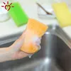 Bottle sponge scrubber scourer kitchen dish scrubber