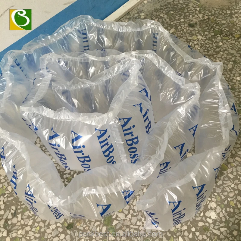pillow filled with plastic tubes