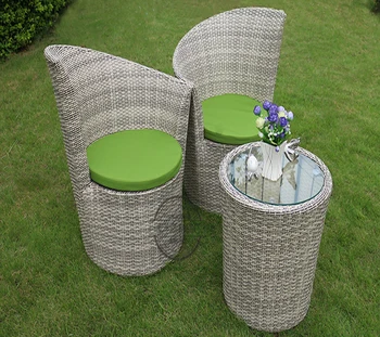 Garden General Used Outdoor Rattan Furniture Round Table With 2 Garden General Used Outdoor Rattan Furniture Round Table With 2 Chairs