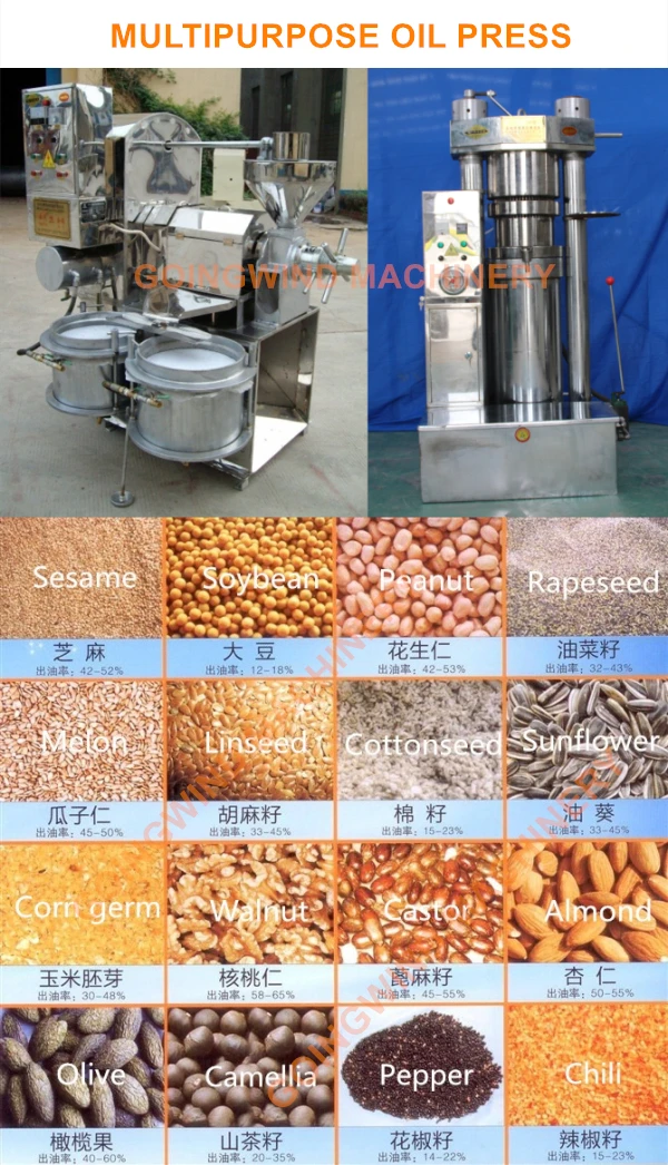 MULTIPURPOSE OIL PRESS