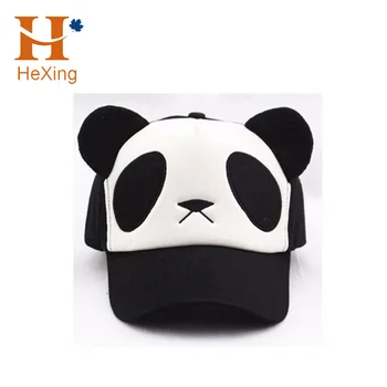 Ukuran Kecil Lucu Hewan Panda Topi Baseball Untuk Anak Anak