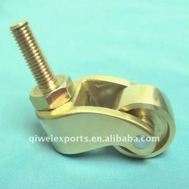 60061a furniture wheel,furniture casters. brass casters.jpg