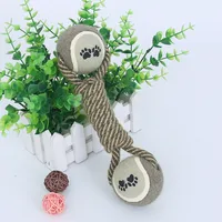 

Tennis Dumbbell Dog Chew Toy Rope Ball Pet Chew Dog Toys For Small To Medium Dogs