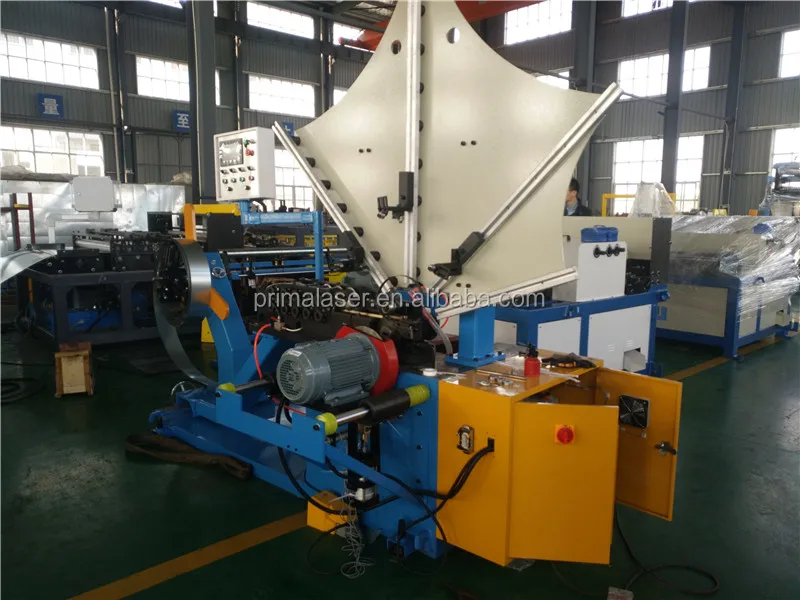 sprial duct machine
