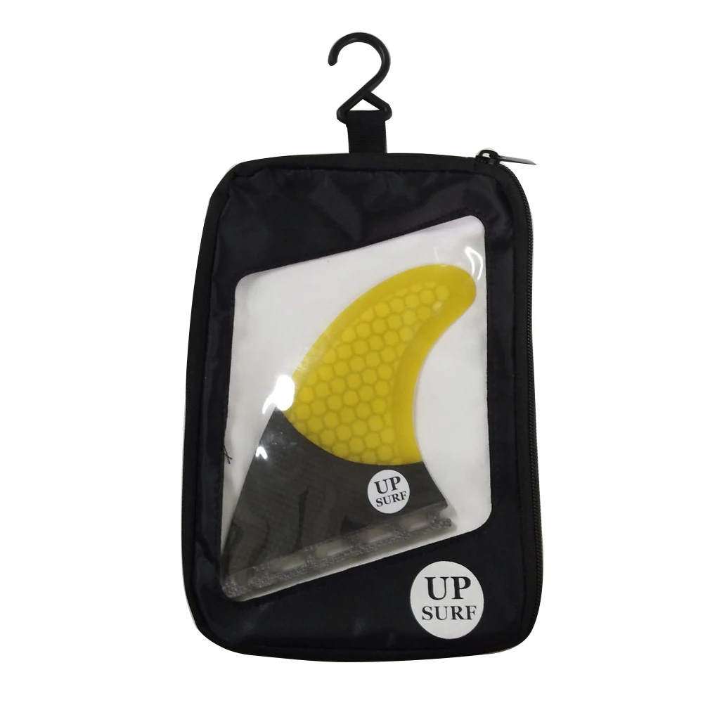 

high Quality Carbon fiber Surfboard Fins Future Surfboard Fins, Yellow