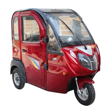 electric tricycle with roof