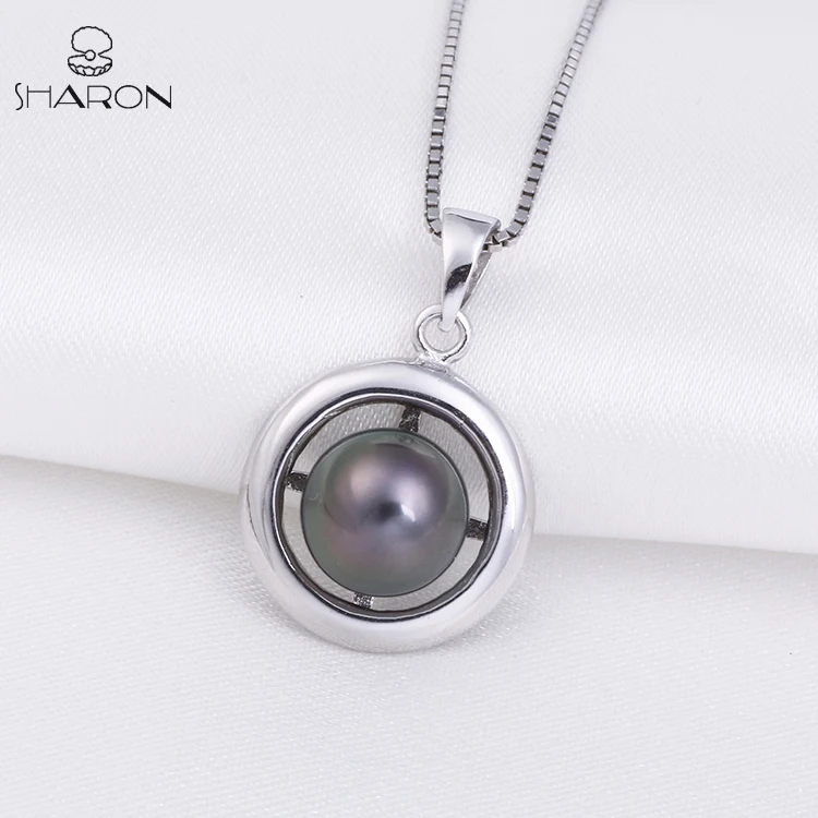 China Jewelry Wholesale Silver Birthday Gift Pearl Natural Oyster Pearl Necklace For Women