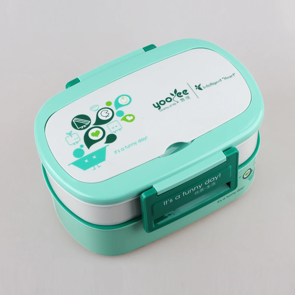 Yooyee Leakage Proof Bento Lunch Box Container Set With Insulated Bag For S And Kids View Spoon Fork Yoo