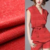 Free samples orange apparel jersey lurex jacquard swiss dot dobby fabric