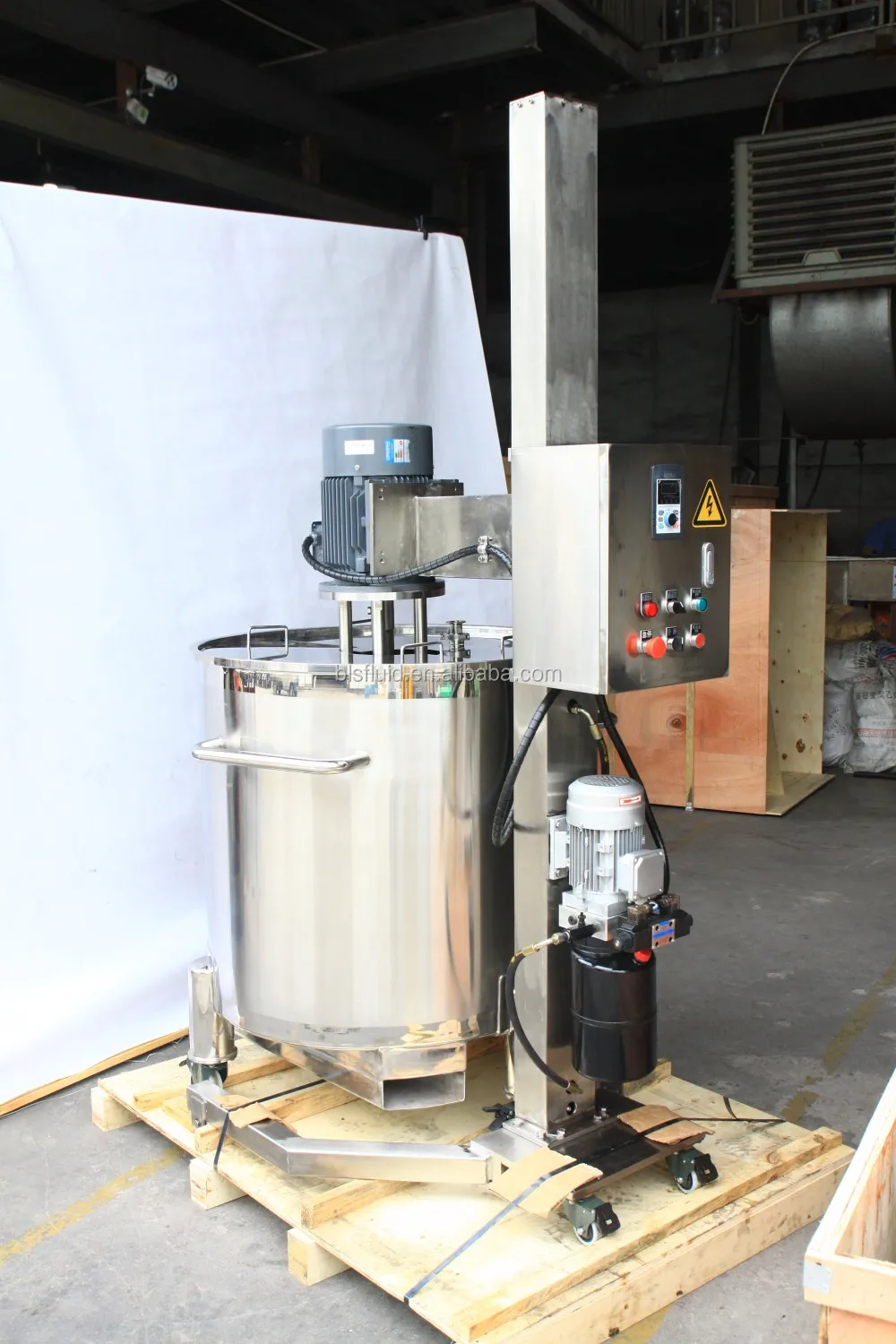 Hydraulic 7.5kw Steel Homogenizer Mixer Type 2800rpm High Speed