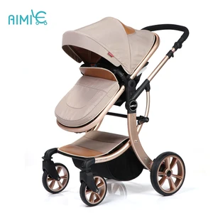 Image of China Factory Produced Directly Big Wheels Baby Stroller 3 in 1