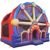 PVC tarpaulin commercial bouncer slide inflatable jumping bouncy castle for toddlers / bounce house combo slide for sale outdoor