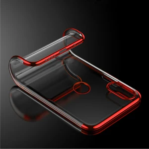 Mobile Phone Accessories For xiaomi note 6 pro Case TPU Clear For xiaomi for redmi note 6 Back Cover Plating phone cases