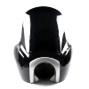 ZJMOTO Black Front Motorcycle Headlight Fairing Windshield Protector for Harley Dyna Street/Fat Bob FXR T-Sport FXDXT 2006-2017