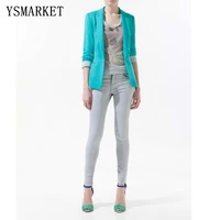 

Women Jacket Long Sleeve Feminina Suit Blazer Women's Casual Blazer Mujer Plus Size Blazer Feminino Jackets ECY501