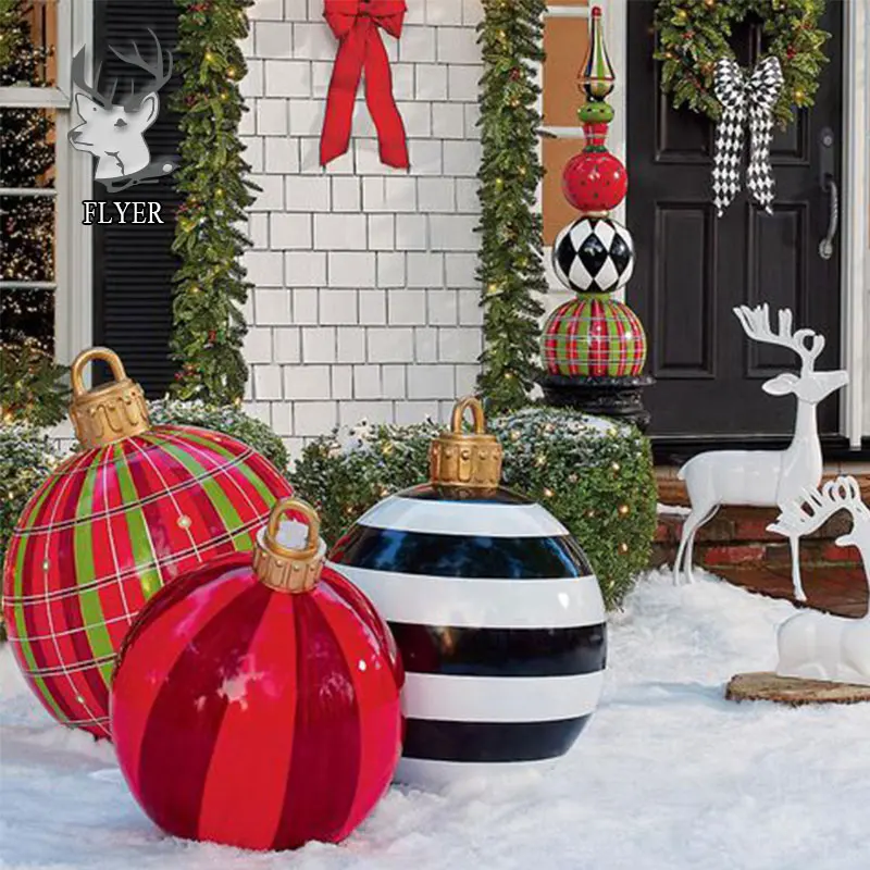 Outdoor Home Decoration Beautiful Large Fiberglass Christmas Ornaments ...