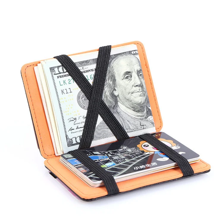 

Magic PU Wallet With Card Holder Front Pocket for Men or Women