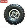 4.10-4 inflatable rubber 10 inch snow mud terrain pneumatic go cart wheel tire for skateboard