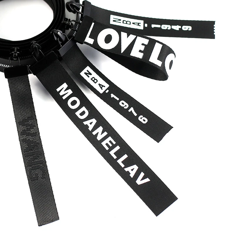 
waterproof zipper puller webbing tape pull 