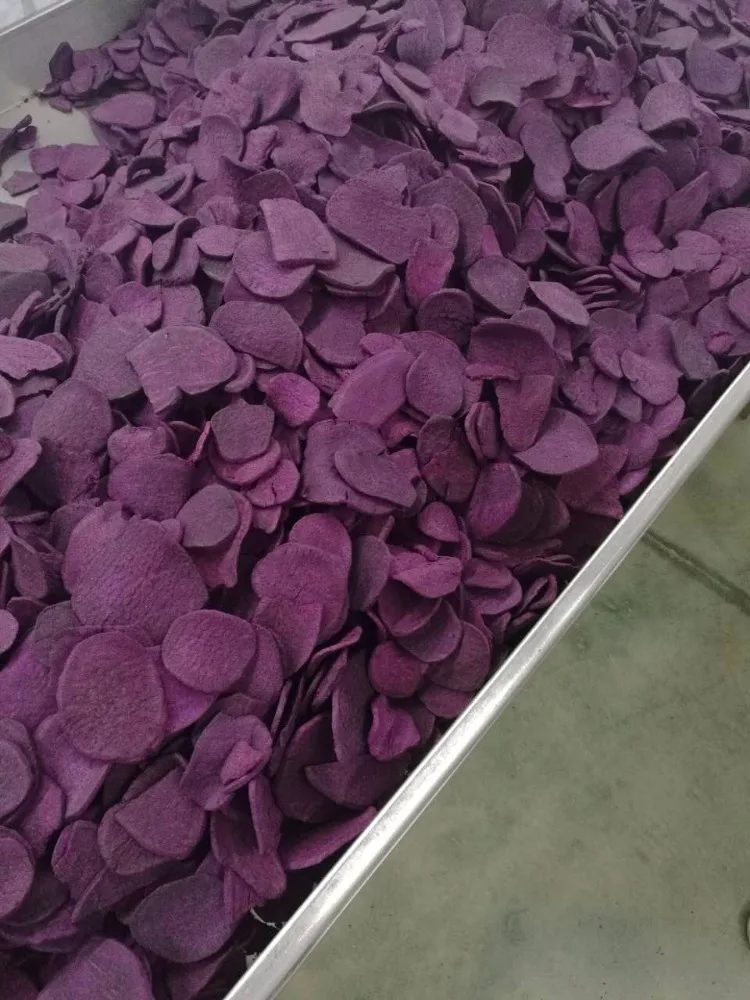 
Wholesale fresh sweet VF purple potato chips supplier chips 