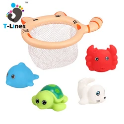 Bathroom duck net bag baby organizer bath storage for toys.jpg