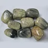 gemstone tumbler natural stone silver leaf jasper tumble stone