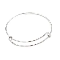 

1.6mm Adjustable Blank Stainless Steel DIY Wire Expandable Bangle for Jewelry Making