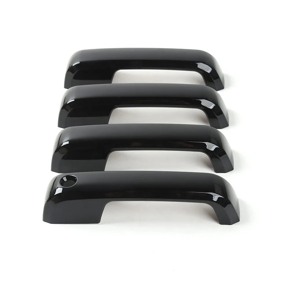 Car Chrome Accessories Door Handles Cover With Smart Key Hole For Ford