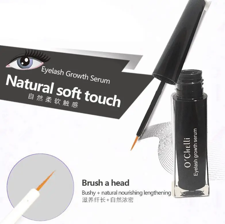 Organic Cold Pressed Eyelash Growth Serum Castor Oil Super Lash Eyelash