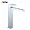 High quality bathroom tall square body cold hot water basin mixer taps