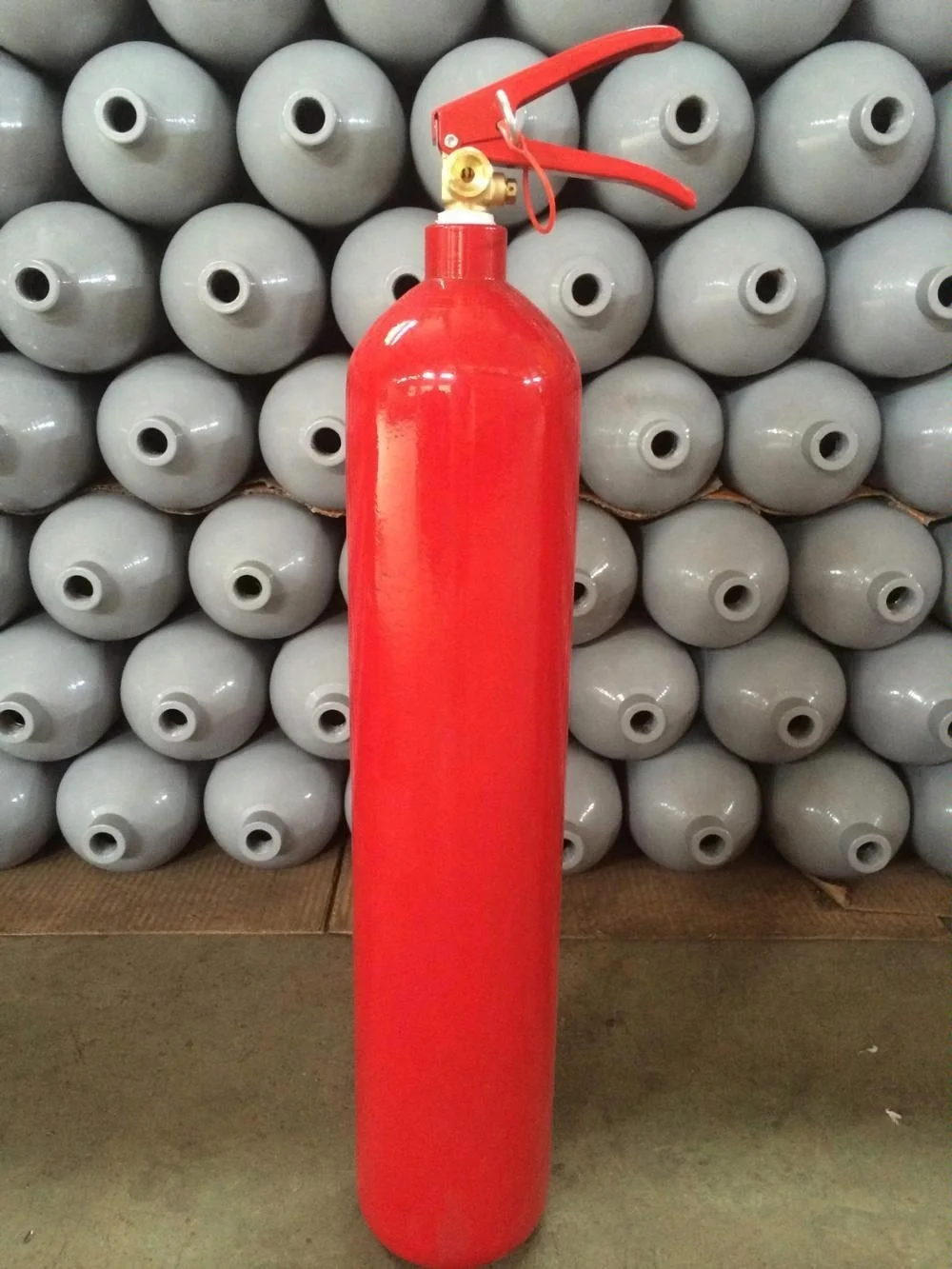 Aerosol Fire Extinguisher Stainless Steel Empty Gas Cylinder Fire