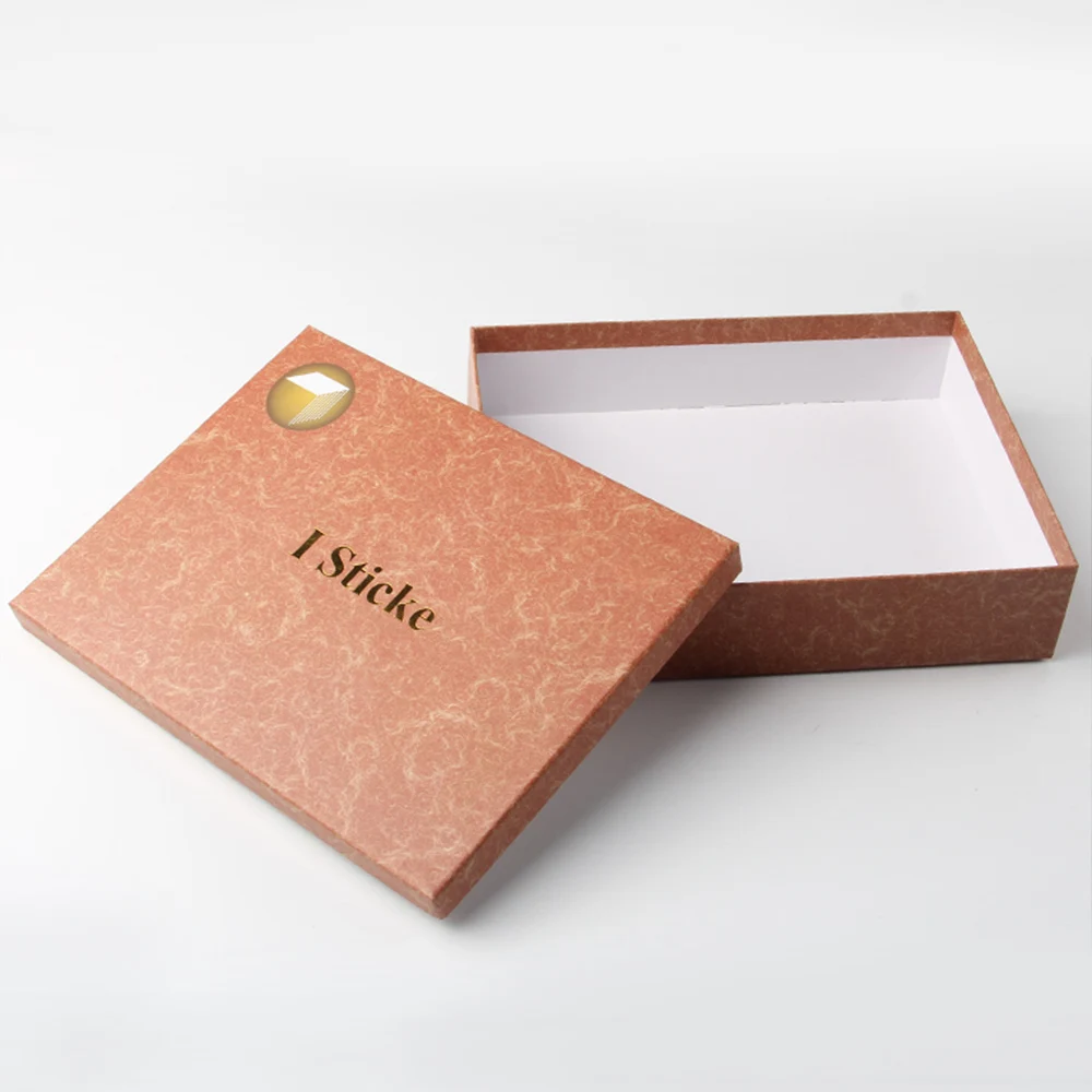 oem/odm 烫印顶部和底部新设计定制纸盒礼品包装