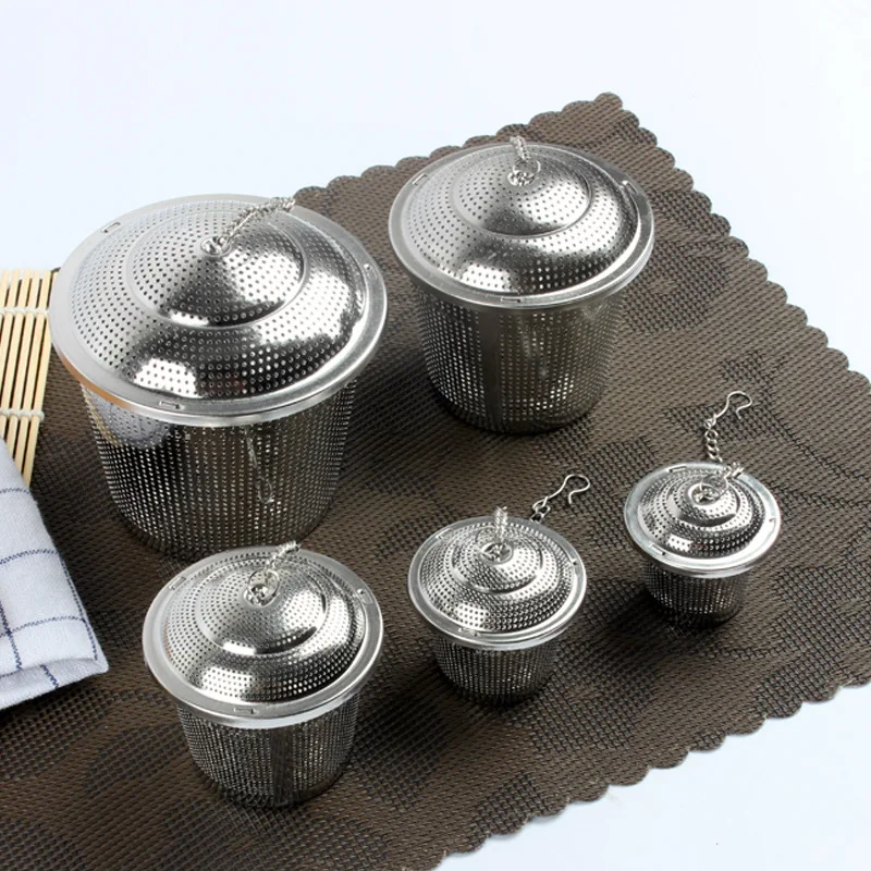 Stainless Steel Different Size Mesh Loose Leaf Tea Basket Infuser Buy