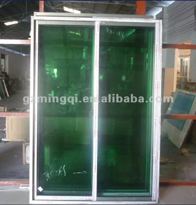 colored glass doors