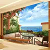 Suitable win bottle wallpaper 3d wall mural forest design guangzhou paper home nature panel balcony garden salon spa Shenzhen