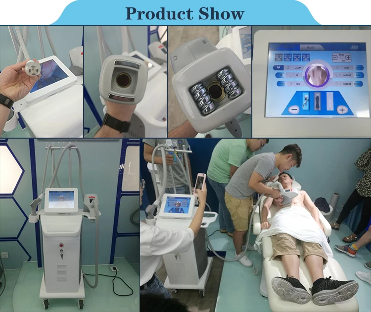 Health beauty velashape medical equipments RF vacuum roller cellulite machine for whole body