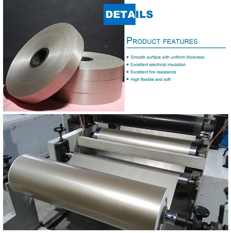 Electrical insulation mica paper tapes for cable