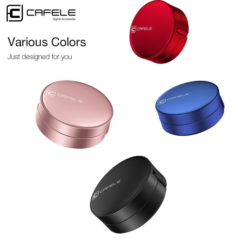 

CAFELE Customized Retractable 2 in 1 Micro Type-C USB charging cable Data Sync Charger 8pin Cable for iphone, Black,red,golden,blue,white
