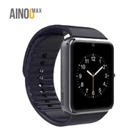 

AinooMax gt08 smart watch phone gt 08 gt-08 reloj a1 plus bands smartwatch sim card with sim card slot and camera
