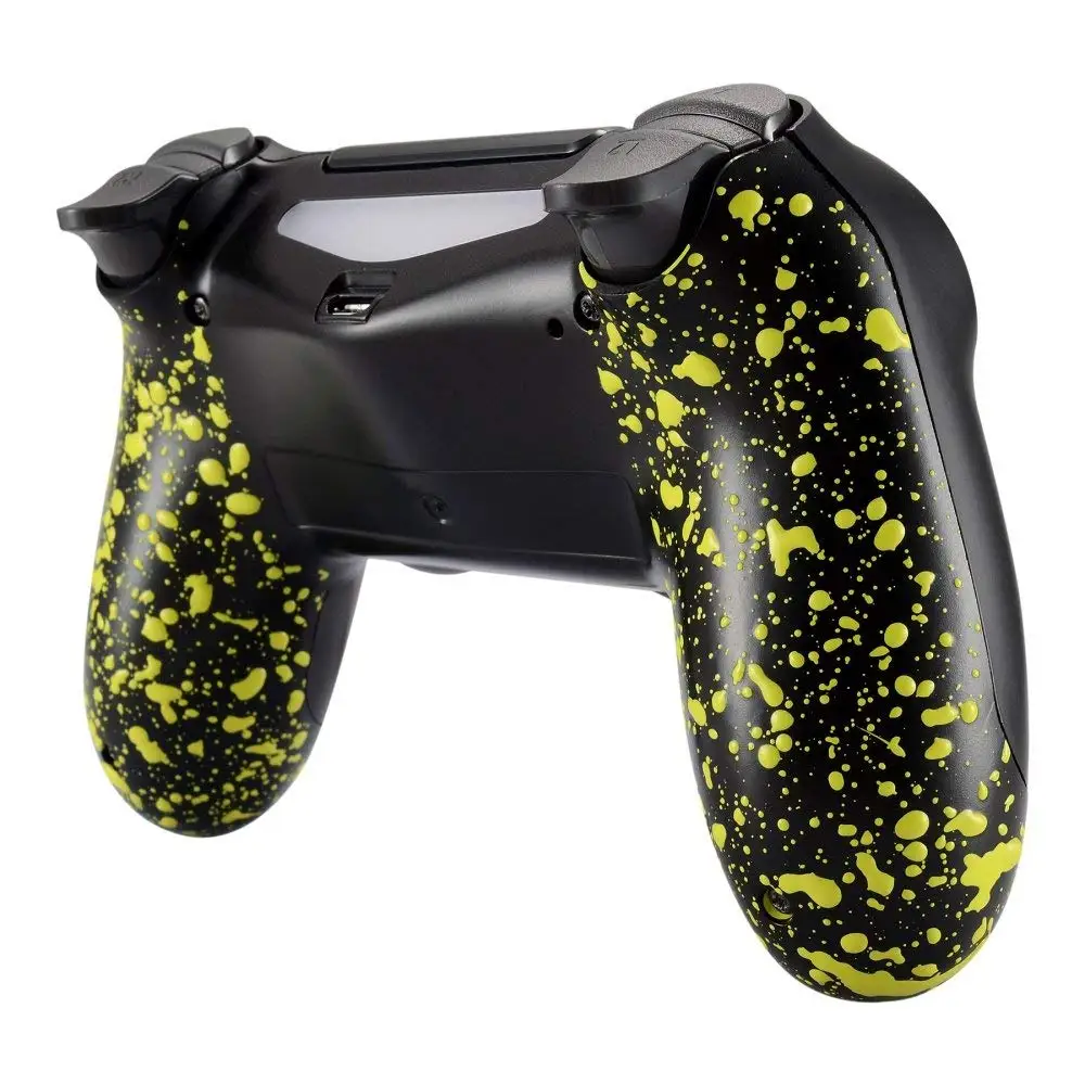 eXtremeRate Bottom Shell Back Housing Case Cover Replacement Parts for PS4 Slim Pro Controller JDM-040 JDM-050 JDM-055