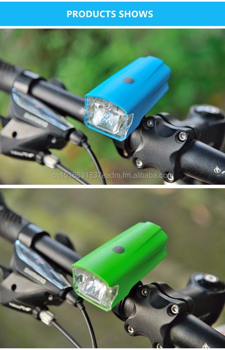 Leadbike Usb Rechargeable Bicycle Front Light Abs Led Waterproof Mtb