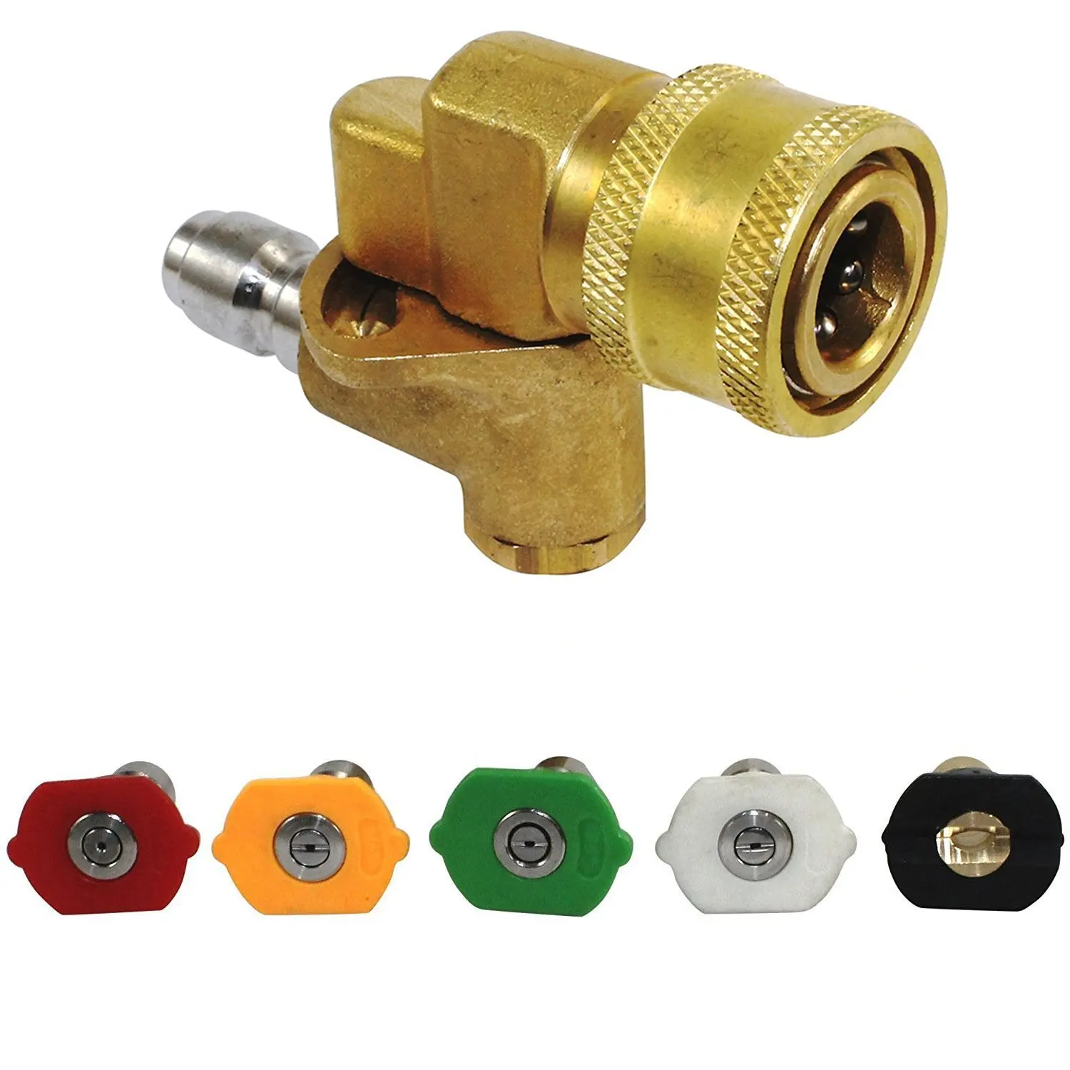 Pressure washer nozzles