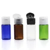 IBELONG 10ml red white amber clear green blue pet bottle with plastic flip cap