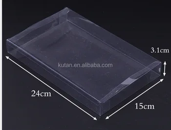 small display boxes clear plastic